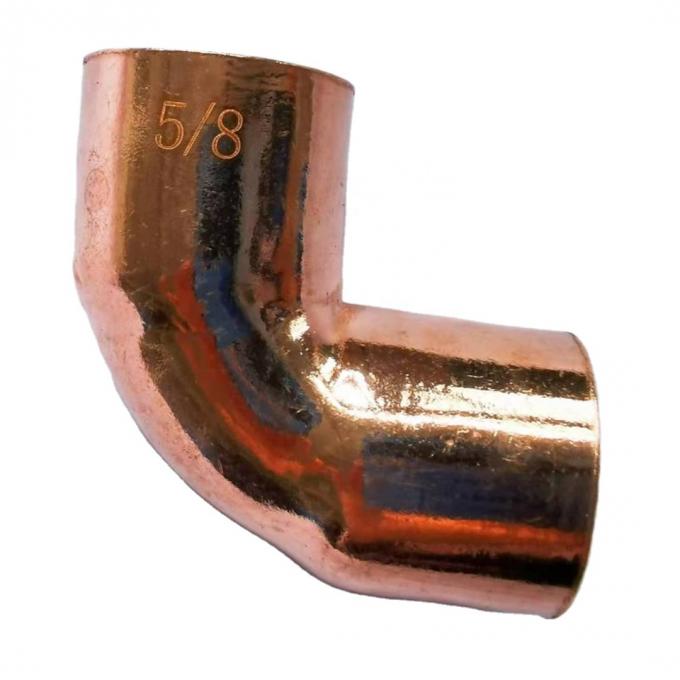 Os encaixes de cobre vermelhos de bronze do T do acoplamento do cotovelo rosquearam maleável 0