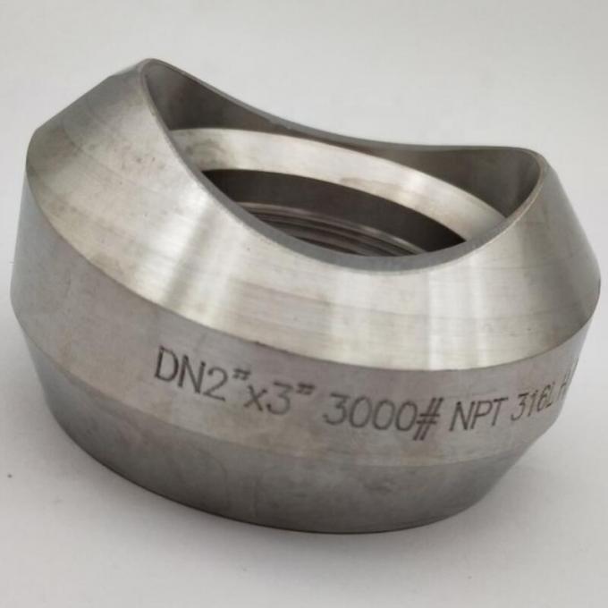 Acessórios para tubos com rosca de alta pressão ASTM A105/A350 1" 3000LB LF2 0