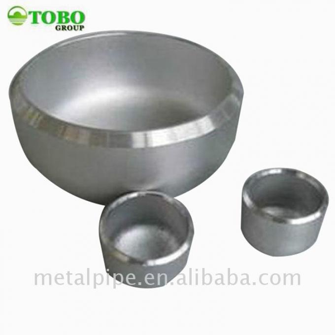 Tubos de solda de aço carbono WPB Tubos e acessórios Cap Nickel Cap 90/10 70/30 0