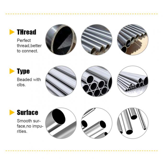 Tubo de aço sem costura de níquel 1