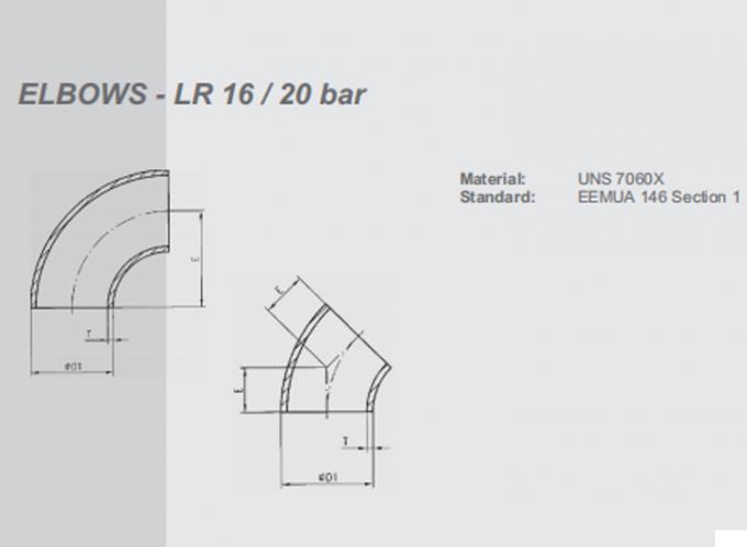 METAL Cu-ni Cotovelo 90 Tubos Fittings Bar Mm Níquel 4 polegadas SOLDADOR EQUAL Fusão 1