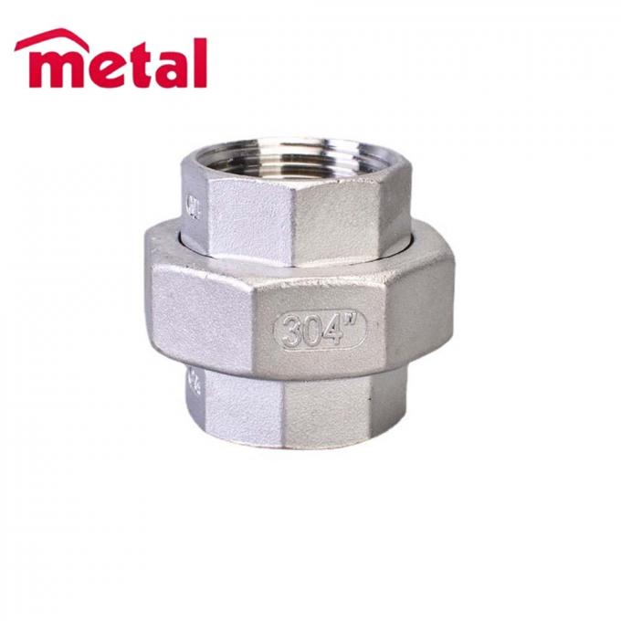 Metal CUNI Union of Pipe Fittings UNS C71500 2 polegadas ASME/ANSI B16.9 5