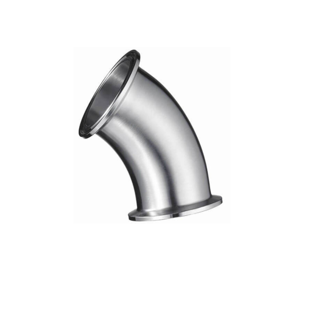 SCH40 2" Interior Polido Sanitário Copper Nickel Pipe Adequado Cotovelo 5