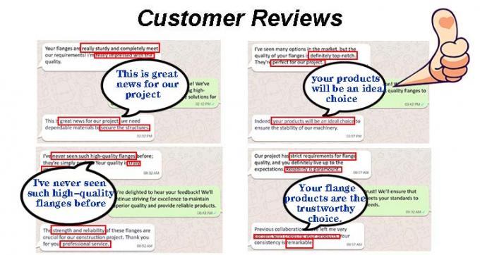 Metal China Fábrica de cobre e níquel amostras de tubos acessórios flange B16.5 flange 7