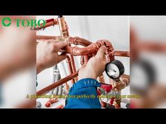 Curvas de retorno de cobre de 180° – Reversão de fluxo eficiente para sistemas compactos de encanamento e HVAC