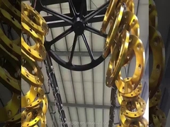 Flanca de pescoço de cobre-níquel com face elevada soldada personalizada C71500 (70/30) A105