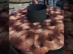 Acessórios de tubos de cobre e níquel de espessura de parede personalizados para desempenho do evaporador