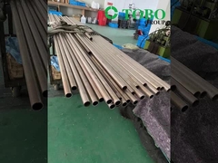 METAL ASME B151 70/30 90/10 C70600 C71500 Tubos de cobre e níquel soldados