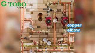 Cotovelos em liga de cobre – soluções de fluxo duráveis ​​e eficientes