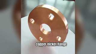 Resistência superior à corrosão da água do mar com flanges de cobre-níquel para tubulação marítima