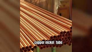 Tubos de cobre-níquel: resistência incomparável à corrosão da água do mar para sistemas marítimos confiáveis.