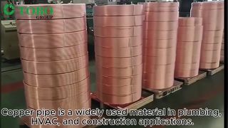 Tubos de Cobre – Transferência de Calor Eficiente e Resistência à Corrosão de Longo Prazo