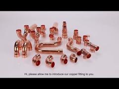 Acessórios para tubos de cobre - conexões confiáveis ​​e resistentes à corrosão para aplicações de encanamento e HVAC