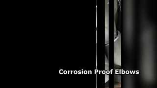 Cotovelo de cobre e níquel 9010 BW LR 45 90 graus