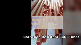 Tubos capilares 70 30 CuNi para confiabilidade de semicondutores