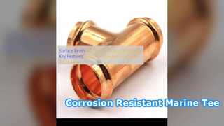CuNi 90 encaixe resistente à corrosão do Seawater do T igual 10