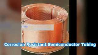 Tubo capilar 70 30 CuNi para controle de corrosão de semicondutores