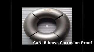 Cotovelos de cobre e níquel 45 90 180 graus