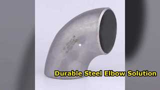 Cotovelo de aço carbono sem costura 90 graus LR