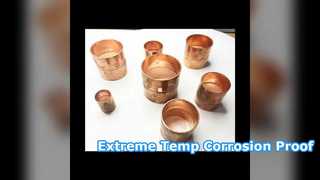 Acoplamentos de cobre e níquel para temperaturas extremas