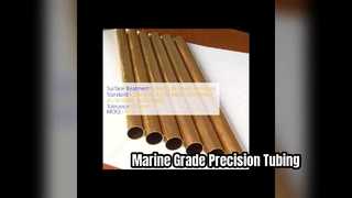 C70600 cobre níquel tubulação 0 1mm Precision Marine Grade