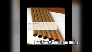 C70600 tubo de níquel de cobre 0 1mm Precision Marine Grade