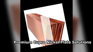 Soluções de placa de níquel C70600 C71500 Cupro de alta qualidade