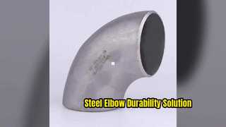 Cotovelo de aço aço carbono sem costura LR de 90 graus