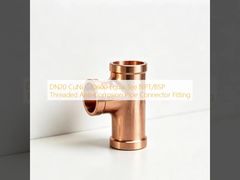 Encaixe resistente à corrosão do T igual de DN20 CuNi C70600