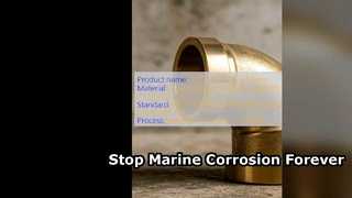 Solução de tubulação marinha de cotovelo de cobre e níquel ASTM B466 C70600