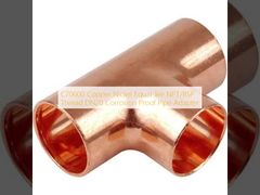Solução de tubo à prova de corrosão em T de cobre e níquel C70600