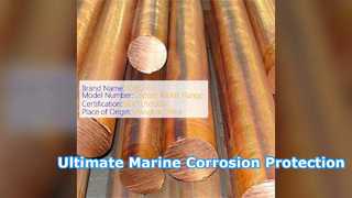 C70600 Cobre Níquel Rod Solução Marinha de Alta Resistência