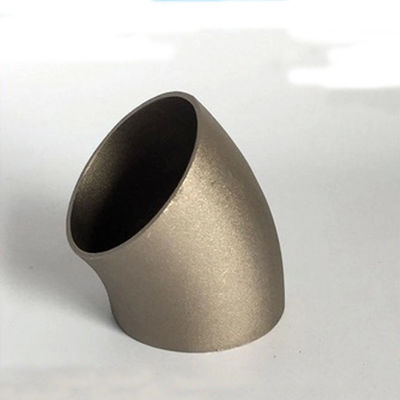 ISO Certified Industrial Grade Nickel Elbow Fittings, 45/90 Degree , Chemical Resistance