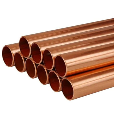 ASTM B466 CuNi 90/10 3/8 Inch Thin Wall Copper Nickel Heat Exchanger Tube Custom Size