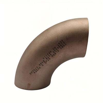 ASTM B466 CuNi 90/10 Butt Weld Elbow Corrosion Resistant Fitting for Marine Piping