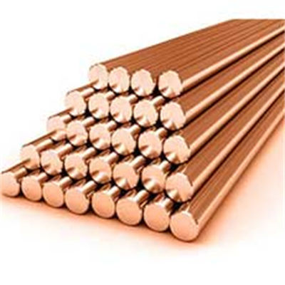 Barras de cobre e níquel resistentes à corrosão C70600 Rodas redondas de alta resistência para uso naval