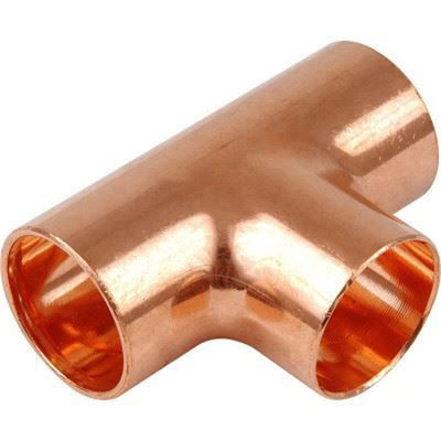 C70600 CuNi 9010 encaixes de bronze do T do níquel do cobre revestem os encaixes de tubulação da água
