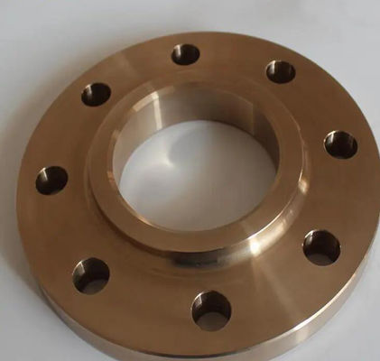 Lista 40 Flange de tubulação Placa de flange de solda plana cobre níquel flange forjado