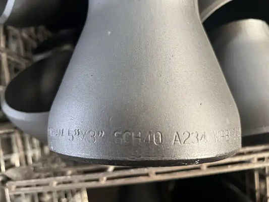 Redutor Excêntrico em Cobre Níquel 70/30 Aprovado pela ABS com Pontas para Solda de Topo para Plataformas Offshore