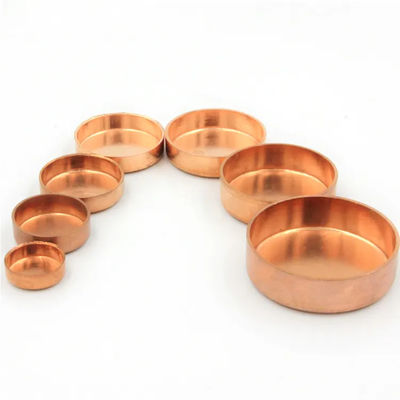 Tampão de Tubo de Cobre Rosqueado 150 PSI Padrão ANSI/DIN Conexão de Vedação para Encanamento