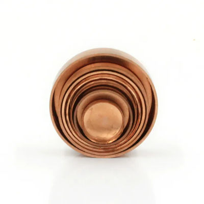 Threaded Copper Pipe Cap with 150 PSI Pressure Rating and 400°F Temperature Resistance for Corrosion Resistant Pipe Fittings