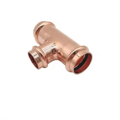 Coated Brass Fitting Tee with Standard Packaging, Versatile for Multiple Applications