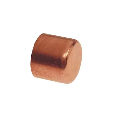 Threaded Copper Cap ANSI/DIN 150 PSI Leak-Proof End Closure Water Pipe Fitting