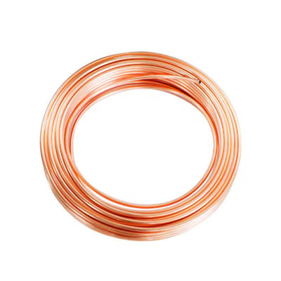 C71500 CuNi 70/30 Tubo capilar sem costura Tubo de bobina de precisão resistente à corrosão