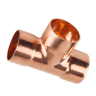 Corrosion-Resistant C70600 Copper Nickel Equal Tee with Threaded Connection for DN20 Pipes