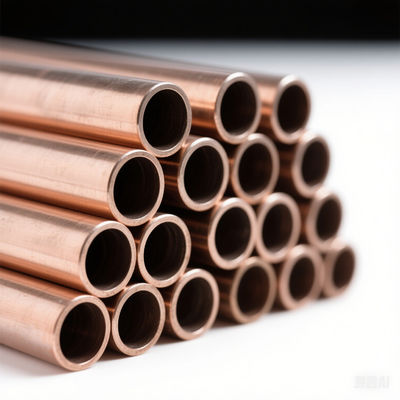 Tubo de cobre metálico CuNi 9010 C71500 / CuNi 70/30 Tubo sem costura de cobre e níquel