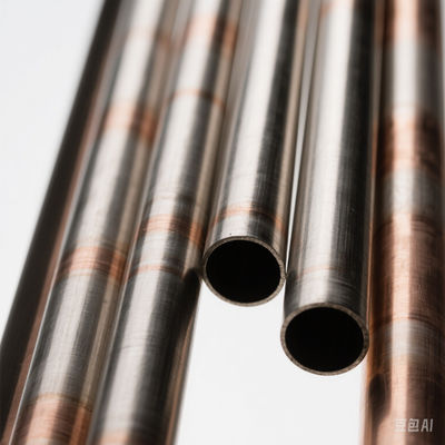 1/2 polegada 24 polegadas de diâmetro cobre níquel tubo com alta resistência à tração 0,065 polegadas 0,5 polegadas espessura da parede