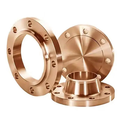 WN Flange de cobre e níquel ASME B16.5 Conexão de tubulação de construção naval de alta pressão