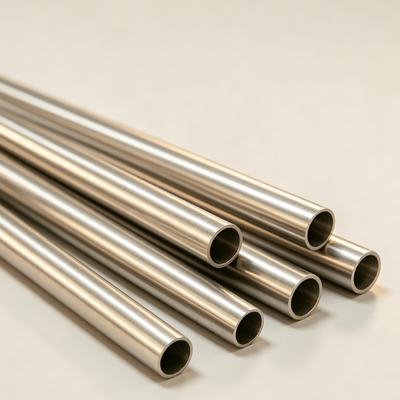 Tubo sem costura ASME SB466 CuNi 70/30 com classificação de pressão de 1000 psi e tubo de liga de níquel-cobre resistente à corrosão