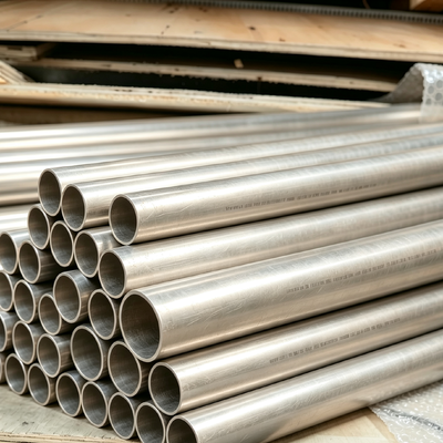 Tubos de cobre metálico Tubos de cobre CuNi 9010 C71500 / CuNi 70/30 Copper Nickel Seamless PIPE
